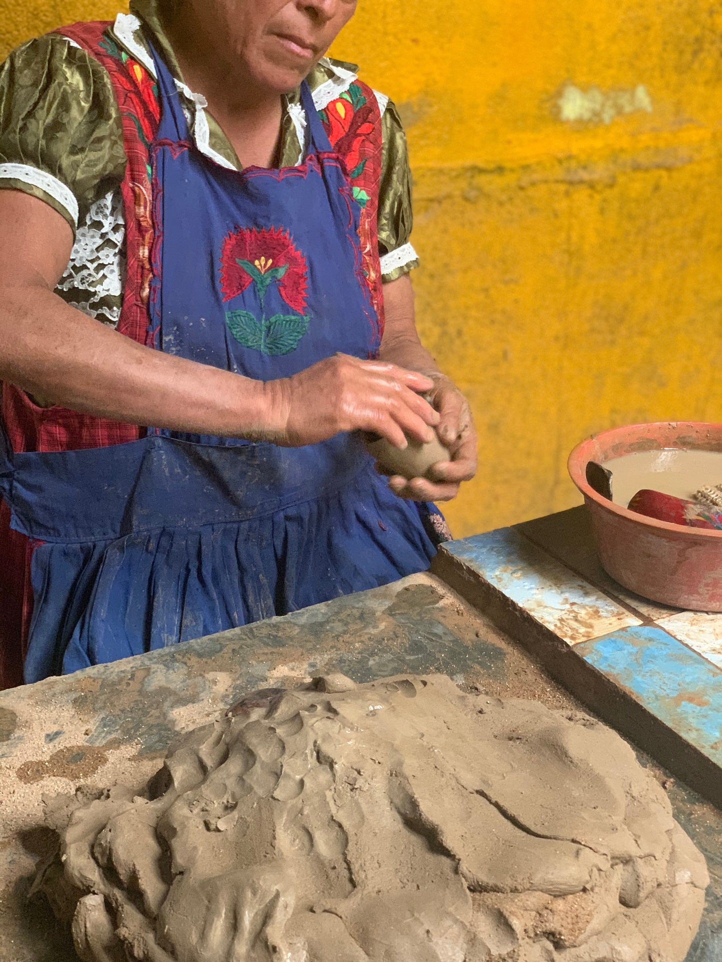 Barro Rojo Clay Face Planter