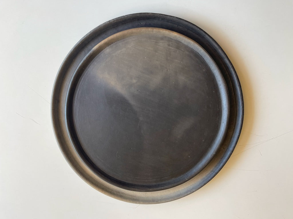 Smoked Clay Dinner Plates