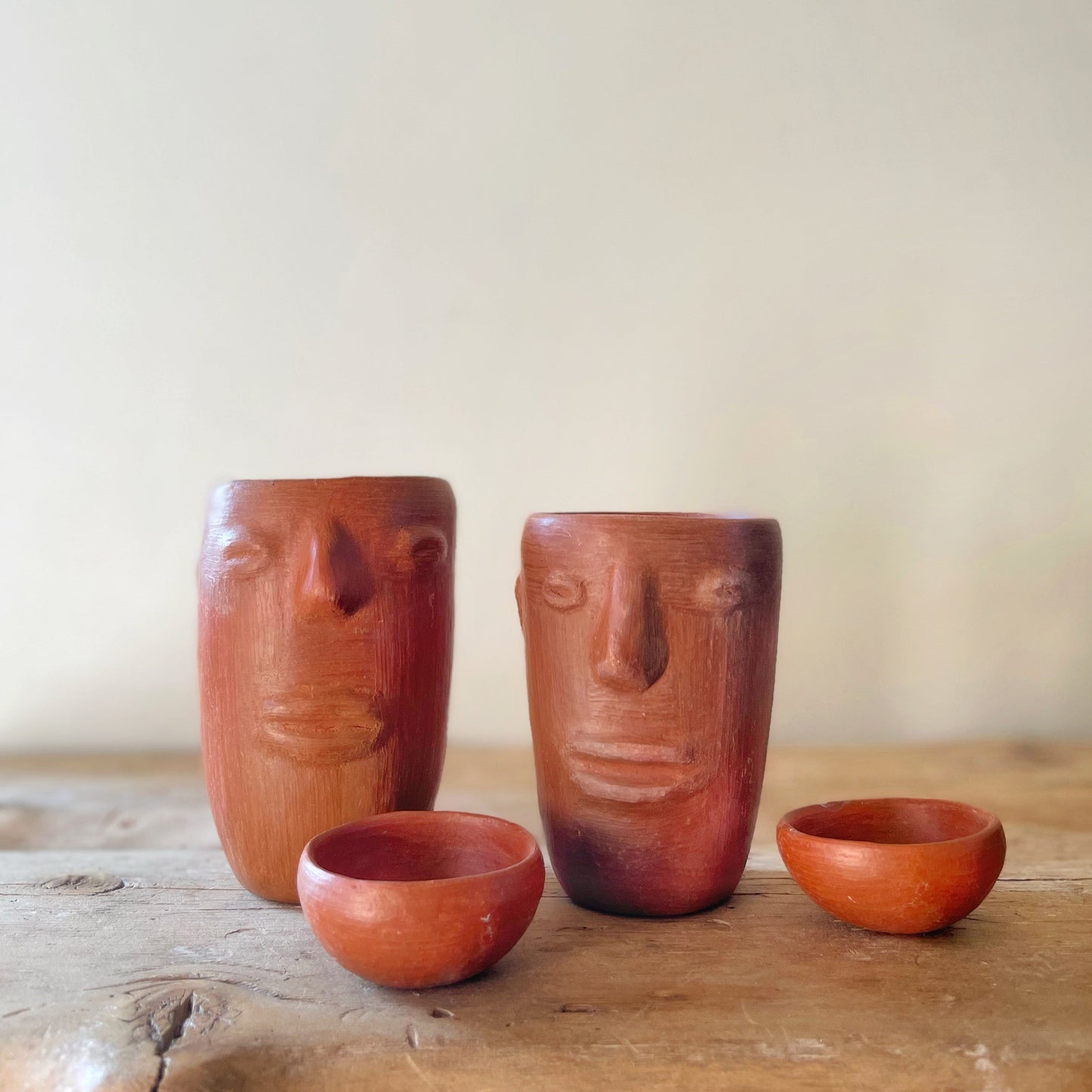 Barro Rojo Con Cara Tumbler